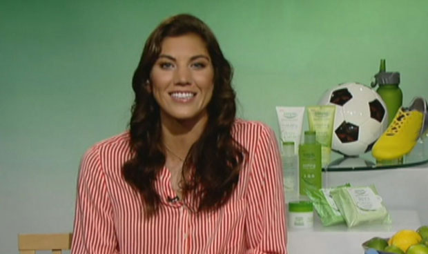 Hope Solo spoke with SWX via satellite on Wednesday and touched on 